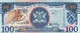 Trinidad & Tobago 100 Dollars 2006 VF-EXF P-51 "free Shipping Via Registered Air Mail" - Trindad & Tobago