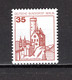 ALLEMAGNE BERLIN N°  632   AVEC NUMERO NOIR  NEUF SANS CHARNIERE COTE  ? €  MONUMENT CHATEAUX - Roulettes