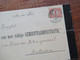 Niederlande 1901 Present Exemplaar Ruin 70 Jaren In De Woestijn Gedruckter Brief Mit Schwarzem Rand / Trauerbrief ?! - Storia Postale