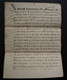 1632 Givors Rhône Joli Document De 8 Pages, Vente Mathieu Guy André Cristoffe, Pour Passionné De Paléographie - Manuscritos