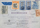 1956 , COLOMBIA , SOBRE CERTIFICADO , BOGOTÁ - LAUSANNE , LEGACIÓN DE SUIZA , CORREO CONSULAR , LLEGADA - Colombia