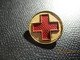 Insigne Ancien / Services Médicaux/CROIX ROUGE/ Bronze Embouti Cloisonné Peint /Vers 1920-1940       MED392 - Medizinische Dienste