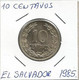 D1 El Salvador 10 Centavos 1985. High Grade - El Salvador