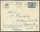 1934 Australia Royal Dutch Air Lines K.L.M. Liner "Uiver" Sydney - Bruxelles Belgium Flight Cover - Briefe U. Dokumente