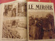 Delcampe - Le Miroir Recueil Reliure 1915 (année Complète 52 N°). Guerre 14-18 Très Illustrée, Documentée. Zeppelin Avion Soldats - Oorlog 1914-18