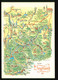 DDR AK Um 1978 Das Vogtland IV, Landkarte, Plan - Vogtland