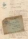 VP18.196 - Hôtel De L'Epée QUIMPER X MONTAUBAN 1915 - Lettre Du Lt CARAILLE Relative à La Mort Du Brave Soldat DUBOURG - Documenti