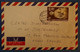 F5 NOUVELLES HEBRIDES BELLE LETTRE 1952 PORT VILA POUR CANNES FRANCE+ AFRANCHISSEMENT PLAISANT - Covers & Documents