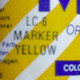 ABT21 Pot De Peinture MOLAK Des Années 80 : LC-6 MARKER YELLOW Peinture Très Mate - Farben & Werkzeuge