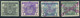 GG 1939 Court Fee Stamps #1+3+4+5 Used Stamps - Revenue Stamps