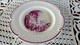 Delcampe - François GROSS Sarreguemines Assiette Plate CHATEAU HAROUET 1737 Animé - Service Vieille Lorraine 1966 Bicentenaire - Sarreguemines (FRA)