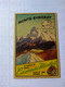 Eucalol SOAP Cromo No Postcard 6*9 Cmt Mount Everest.world Curiosities Series.better .1 Diff Pieces Order - Népal