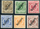 MARIANA ISL. 1900 - Mi.1II-6II (Yv.1A-6A, Sc.11-16) Compl. Set MH Perfect (VF) Signed Lantelme - Marianen