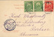 1905 PERÚ , T.P. CIRCULADA , LIMA - BERLIN , LLEGADA , BALSA DE NATURALES PERENÉ - Perú