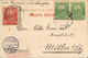 1903 PERÚ , T.P. CIRCULADA VIA PANAMÁ Y SOUTHAMPTON , LIMA - MÖLLN , LLEGADA  , ALAMEDA DE LOS DESCALZOS - Perú