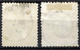 NETHERLANDS 1893-4 Two Types - Mi.45A+C (Yv.47+47a) Used (VF) Perfect - Oblitérés