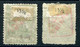 TURKEY 1891 Newspaper - Mi.64A And 67A Used - Newspaper Stamps