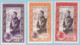 Monaco 1950 SC#247-249 MNH - Used Stamps