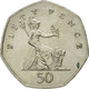 Monnaie, Grande-Bretagne, Elizabeth II, 50 Pence, 2001, TTB, Copper-nickel - 50 Pence