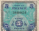 5 Francs - Série De 1944 - 1944 Flag/France