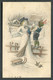 0100 Russia VOLOST Administration Khvalovskoe SPb Gub. 1913 Cancel Christmas Postcard To Peterburg Pmk - Covers & Documents