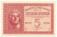 5 DRACME OCCUPAZIONE ITALIANA DELLA GRECIA ISOLE JONIE APRILE 1942 QFDS - Other & Unclassified