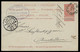 BELGIUM STAMP - STATIONARY POSTCARD 1898 - AMSTERDAM (STB9-65) - Other & Unclassified