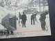 Frankreich AK 1908 Catastrophe De Bareges Htes Pyr. Lawine Deblaiement De La Route Apres L'Avalanche 2.2.1907 - Catastrophes