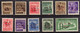 CLN SAVONA 1945 FILIGRANA CORONA CROWN WATERMARK TAMBURINI SOPRASTAMPATO D'ITALIA SURCHARGED SERIE MLH FIRMATA SIGNED - Nationales Befreiungskomitee