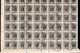 301.GREECE.1912 HELLAS D76 AND VARIETIES,HELLENIC ADM.2L.SHEET OF 100 C.T.O. SALONIQUE,CATALOGUE VALUE OVER EURO 1000 - Gebruikt