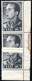 302.GREECE,1956 2DR.KING PAUL,SC.594,HELLAS 767,MNH ,VERY FINE PREPRINT PAPER FOLD - Variedades Y Curiosidades