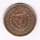 5 MILS 1972  CYPRUS /6822/ - Cyprus