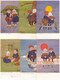 Illustration Illustrateur Shepheard Lot De 6 Cpa Cartes Série Complète Vienne N°185 Couple - Shepheard