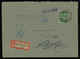 TREASURE HUNT [01197] Allied Occupation 1946 Reg. Cover Sent Within Berlin, Returned, Bearing 84 Pf Green - Altri & Non Classificati