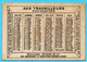 Chromo Gr.s Mag. Aux Travailleurs. Calendrier, RARE Semestre Octobre 1878 - Mars 1879. Don Juan. Imp. Baster-Vieillemard - Petit Format : ...-1900