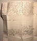 “DE METZ” Manuscript Lettre 1734>Angers (France Alsace Lorraine 55 Moselle - 1701-1800: Précurseurs XVIII