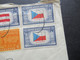 USA 1952 Special Delivery / Durch Eilboten Express Brief Von New York Gracie Sta. Nach Dresden Gesendet Via Air Mail - Cartas & Documentos