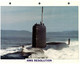 (25 X 19 Cm) (8-9-2021) - T - Photo And Info Sheet On Warship - UK Navy - HMS Resolution Submarine - Bateaux