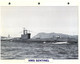 (25 X 19 Cm) (8-9-2021) - T - Photo And Info Sheet On Warship - UK Navy - HMS Sentinel Submarine - Bateaux