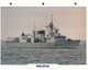 (25 X 19 Cm) (8-9-2021) - T - Photo And Info Sheet On Warship - Canada Navy - Halifax - Bateaux