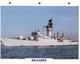 (25 X 19 Cm) (8-9-2021) - T - Photo And Info Sheet On Warship - Spain Navy - Baleares - Bateaux