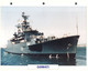 (25 X 19 Cm) (8-9-2021) - T - Photo And Info Sheet On Warship - India Navy - Gomati - Bateaux