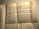 Delcampe - “CREST” Manuscrit Lettre TEXTE EAUX ET FORÊTS 1735>Taulignan Par Montelimar (France 25 Drome - 1701-1800: Vorläufer XVIII