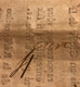 Delcampe - “CREST” Manuscrit Lettre TEXTE EAUX ET FORÊTS 1735>Taulignan Par Montelimar (France 25 Drome - 1701-1800: Précurseurs XVIII