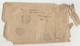 Vámmentes - Prosto Od Carine Sticker On Letter Cover Posted Registered 1908 NY To Zagreb, Croatia B210901 - Cartas & Documentos