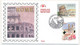 FRANCE - 2 Env FDC Soie - Capitales Européennes - ROME - 7/11/2002 Paris - 2000-2009