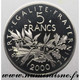 GADOURY 771 - 5 FRANCS 2000 - TYPE SEMEUSE - KM 926a - BE - Altri & Non Classificati