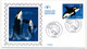 FRANCE - 4 Env FDC Soie - Animaux Marins - Tortue, Grand Dauphin, Orque, Phoque Veau Marin - 5/5/2002 Paris - 2000-2009