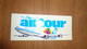 AIRTOUR SABENA Avion Aviation 1976 Sticker Autocollant Aircraft - Aufkleber