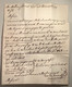 „DE LORIOL“ DROME Manuscrit 1787 Lettre SUP De Crest !   (France 25 Prephilatelie Prephilatelic Cover - 1701-1800: Précurseurs XVIII